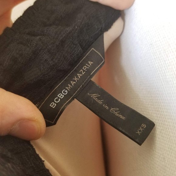 BCBGMaxazria XXS Halle Shirred lace dress - Picture 4 of 4